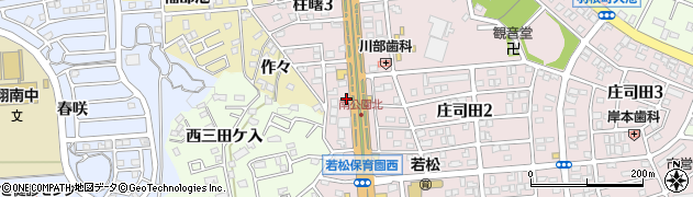 三田製麺所 岡崎店周辺の地図
