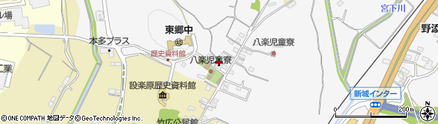 愛知県新城市八束穂994周辺の地図