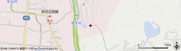 兵庫県姫路市夢前町菅生澗1974-163周辺の地図