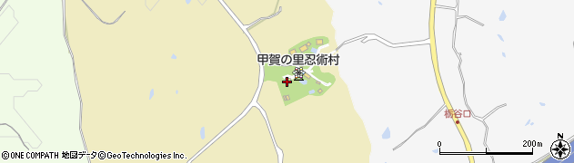 忍術村周辺の地図