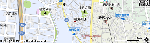 ヤマダ青果店周辺の地図