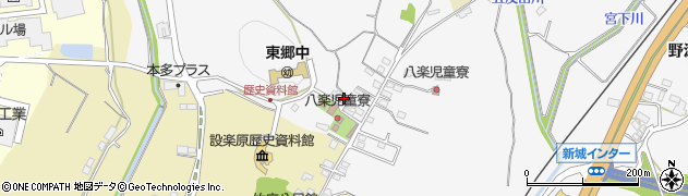 愛知県新城市八束穂1030周辺の地図