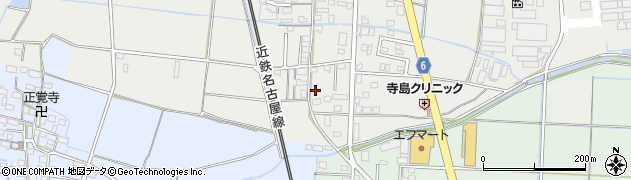 三重県四日市市楠町小倉460周辺の地図