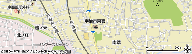 京都府宇治市木幡南端5周辺の地図