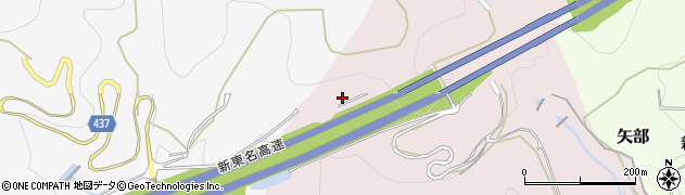 愛知県新城市上平井（ツトカ子）周辺の地図
