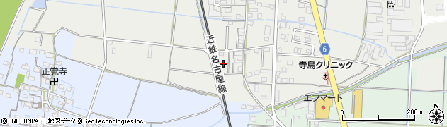三重県四日市市楠町小倉377周辺の地図