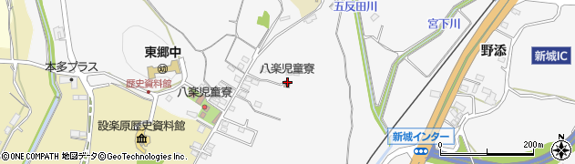 愛知県新城市八束穂944周辺の地図