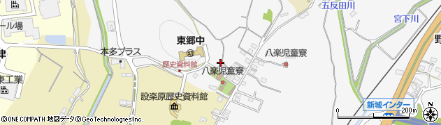 愛知県新城市八束穂1031周辺の地図