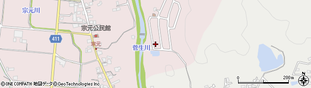 兵庫県姫路市夢前町菅生澗1955-32周辺の地図