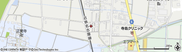 三重県四日市市楠町小倉374周辺の地図