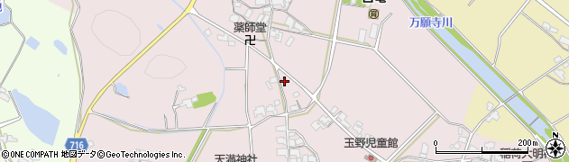 兵庫県加西市玉野町413周辺の地図
