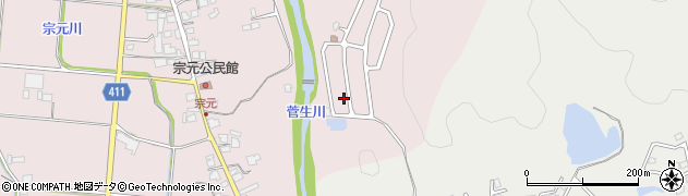 兵庫県姫路市夢前町菅生澗1955-28周辺の地図