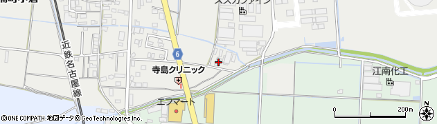 三重県四日市市楠町小倉427周辺の地図