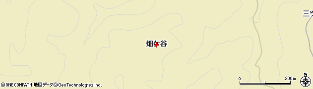 京都府長岡京市奥海印寺（畑ケ谷）周辺の地図