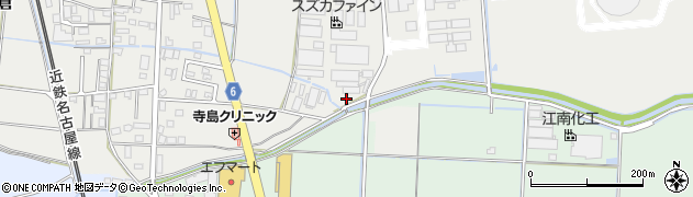 三重県四日市市楠町小倉1954周辺の地図