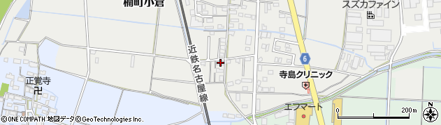 三重県四日市市楠町小倉391周辺の地図