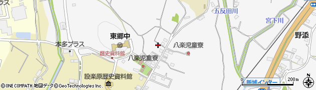愛知県新城市八束穂1007周辺の地図