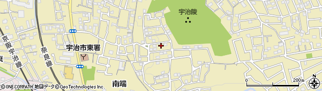 京都府宇治市木幡南山12周辺の地図