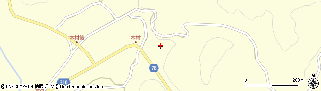 上田春山神楽面周辺の地図