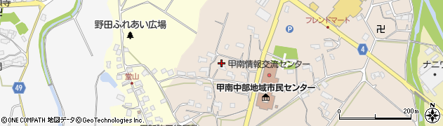 滋賀県甲賀市甲南町竜法師529周辺の地図