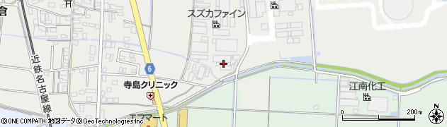 三重県四日市市楠町小倉1068周辺の地図
