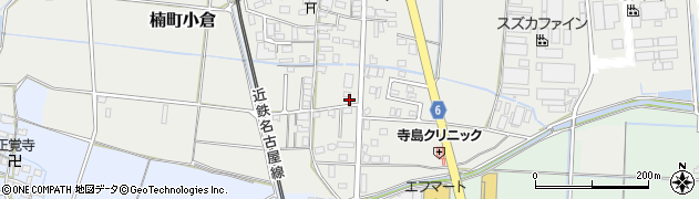 三重県四日市市楠町小倉454周辺の地図