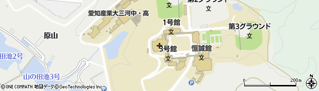 愛知産業大学周辺の地図