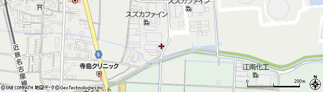 三重県四日市市楠町小倉1072周辺の地図