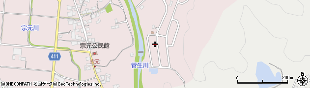 兵庫県姫路市夢前町菅生澗1955-22周辺の地図