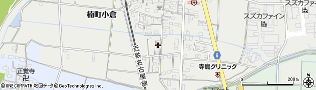三重県四日市市楠町小倉464周辺の地図