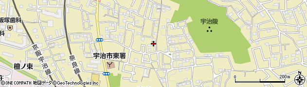 京都府宇治市木幡南山6周辺の地図