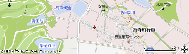 兵庫県姫路市香寺町行重246周辺の地図