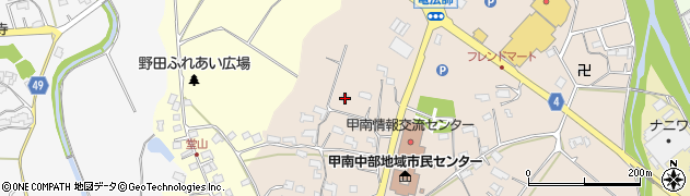 滋賀県甲賀市甲南町竜法師498周辺の地図