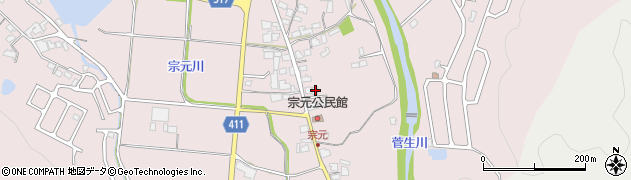 兵庫県姫路市夢前町菅生澗1053周辺の地図