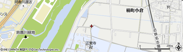 三重県四日市市楠町小倉2003周辺の地図
