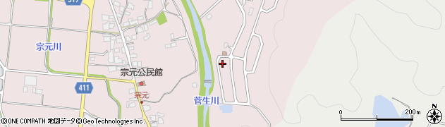 兵庫県姫路市夢前町菅生澗1955-41周辺の地図
