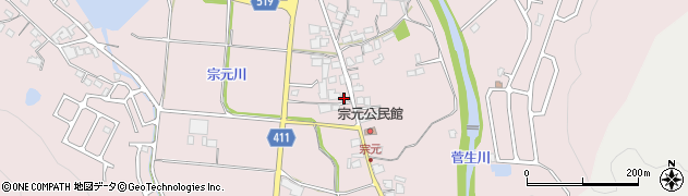 兵庫県姫路市夢前町菅生澗1441周辺の地図