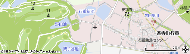 兵庫県姫路市香寺町行重212周辺の地図