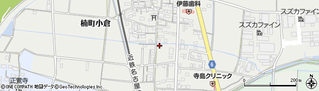 三重県四日市市楠町小倉463周辺の地図