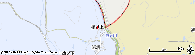 兵庫県宝塚市大原野（栢ノ上）周辺の地図
