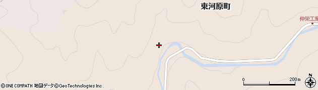 愛知県岡崎市東河原町（滝壺）周辺の地図
