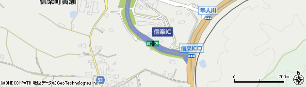 西日本高速道路株式会社信楽料金所周辺の地図