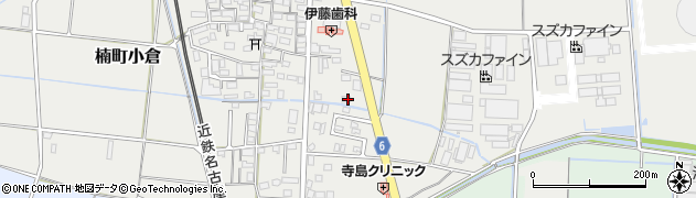 三重県四日市市楠町小倉778周辺の地図