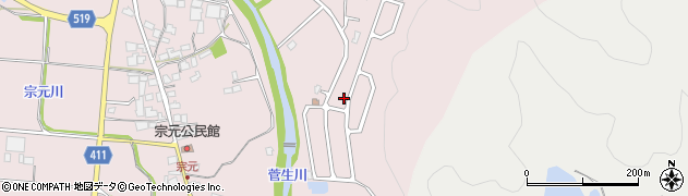 兵庫県姫路市夢前町菅生澗1974-125周辺の地図
