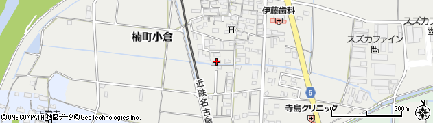 三重県四日市市楠町小倉483周辺の地図