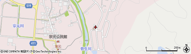 兵庫県姫路市夢前町菅生澗1959周辺の地図