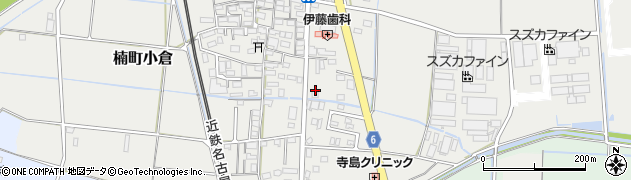 三重県四日市市楠町小倉760周辺の地図