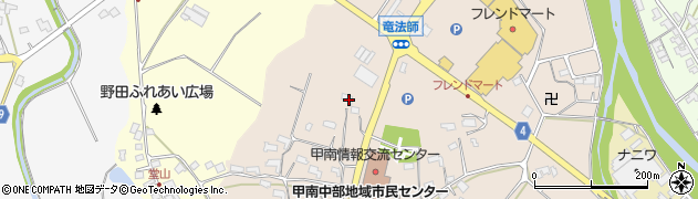 滋賀県甲賀市甲南町竜法師478周辺の地図