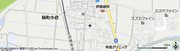 三重県四日市市楠町小倉754周辺の地図