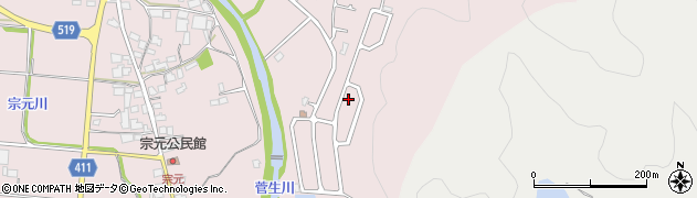 兵庫県姫路市夢前町菅生澗1974-103周辺の地図